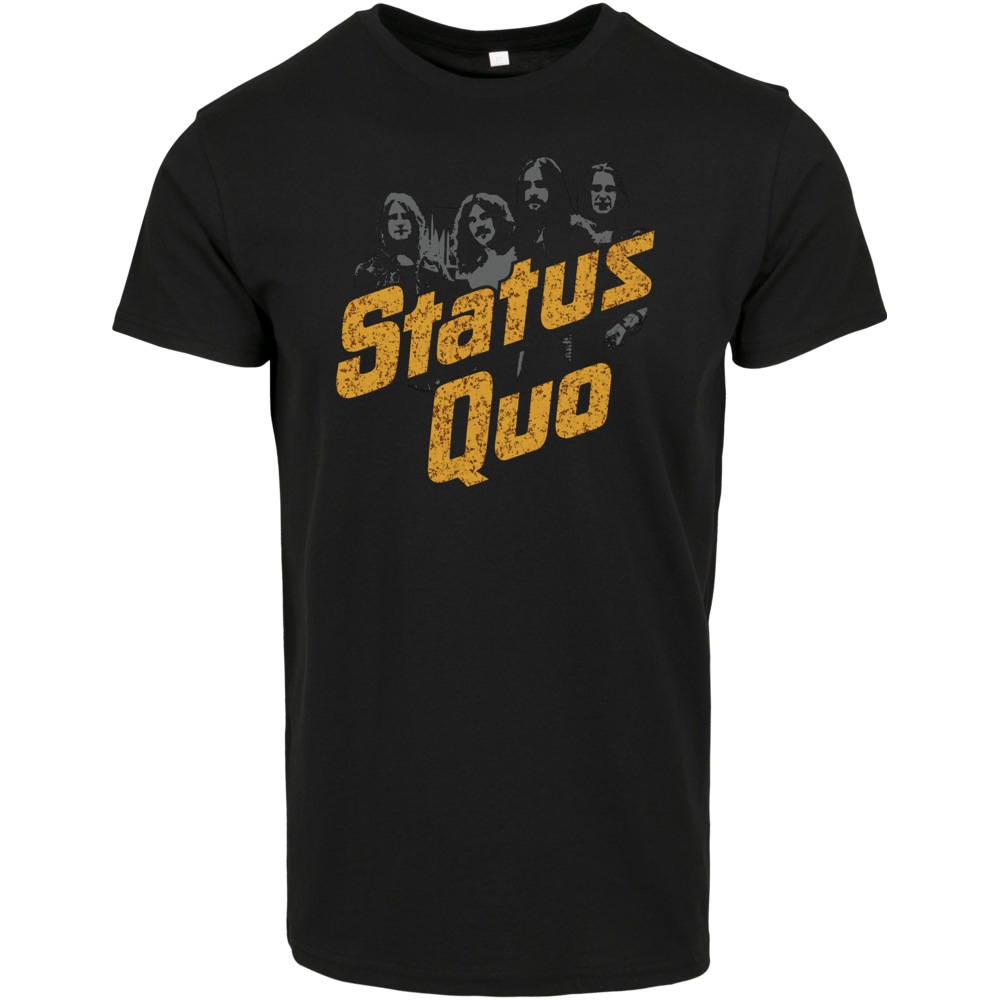 Merchcode Status Quo - Status Quo Vintage Tshirt Homme - Noir